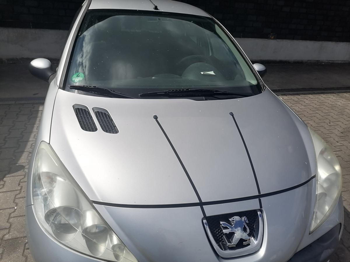 Peugeot206+ original Motorhaube EZR Aluminiumgrau Bj.2011
